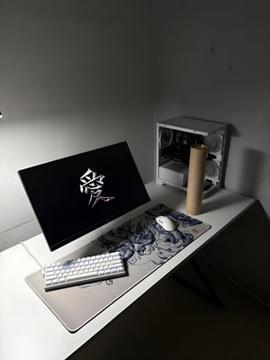 AZURE FLOW Desk Mat  – 80×33cm